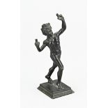 Bronze figure, Faun