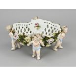 Porcelain putti bowl