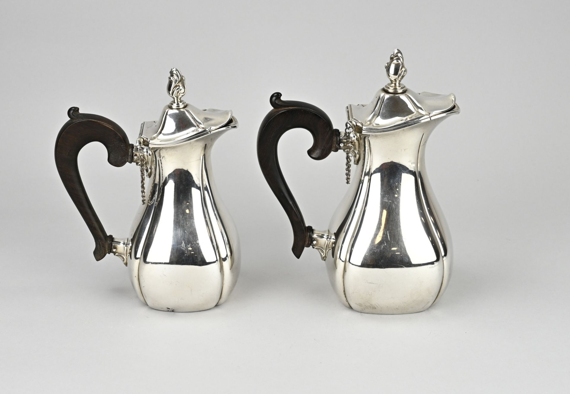 2 Silver jugs