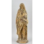 Religious figure, H 62.5 cm.