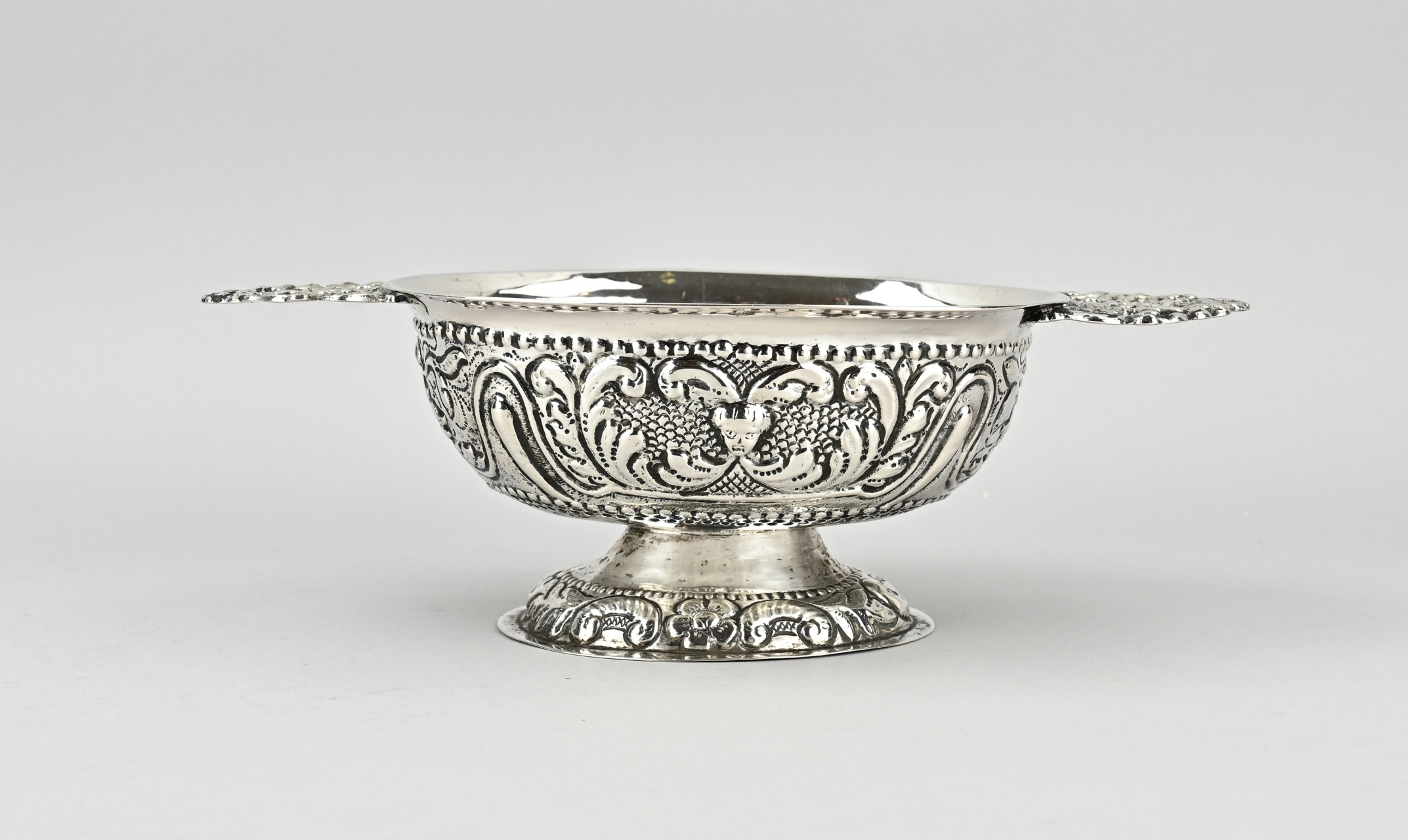 Silver brandy bowl