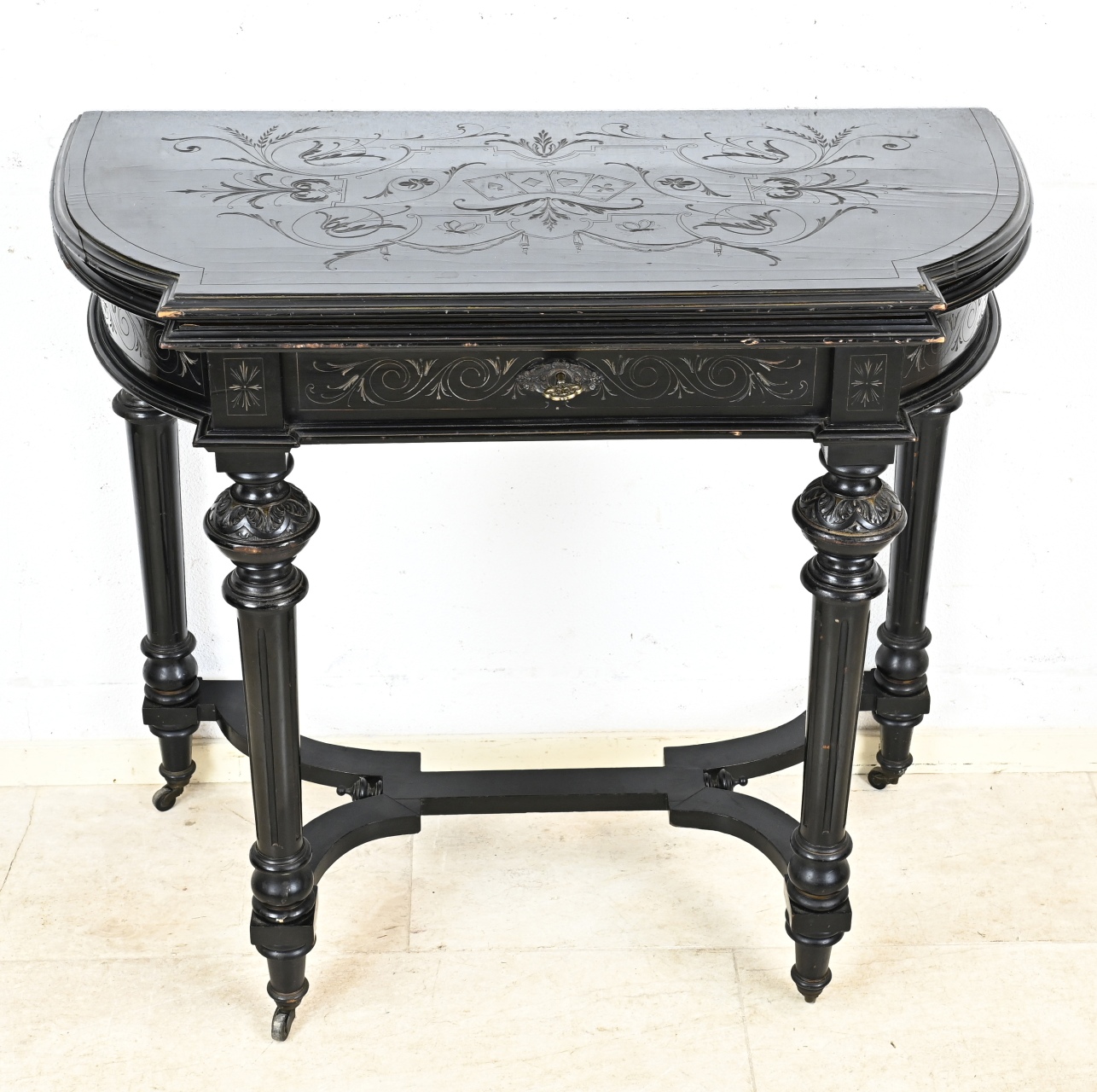 Antique gaming table, 1870