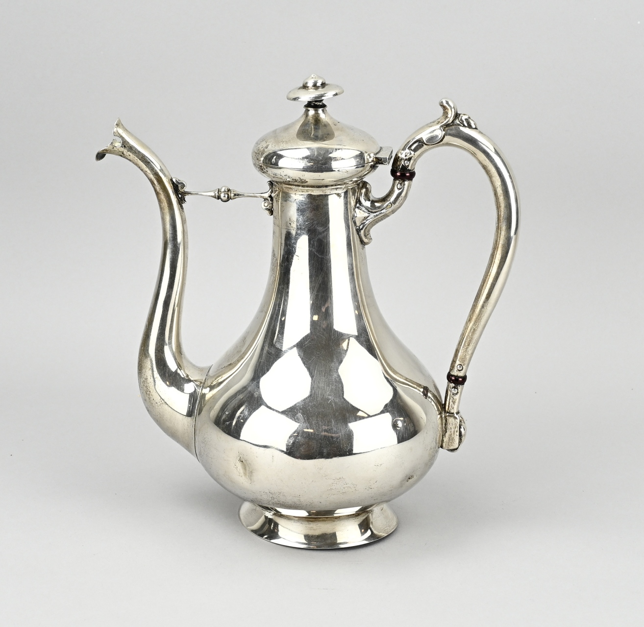 Silver coffee pot - Image 2 of 2