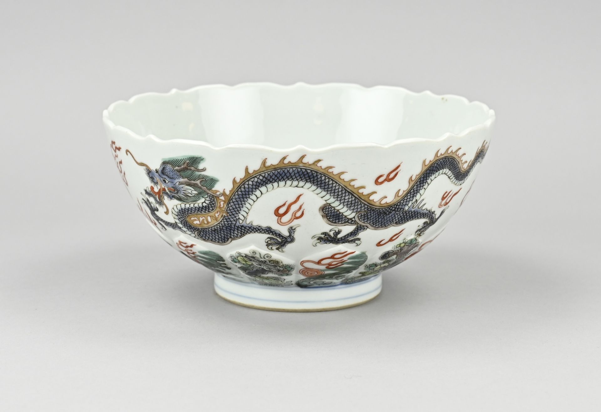 Chinese Family Verte bowl Ã˜ 18.5 cm.