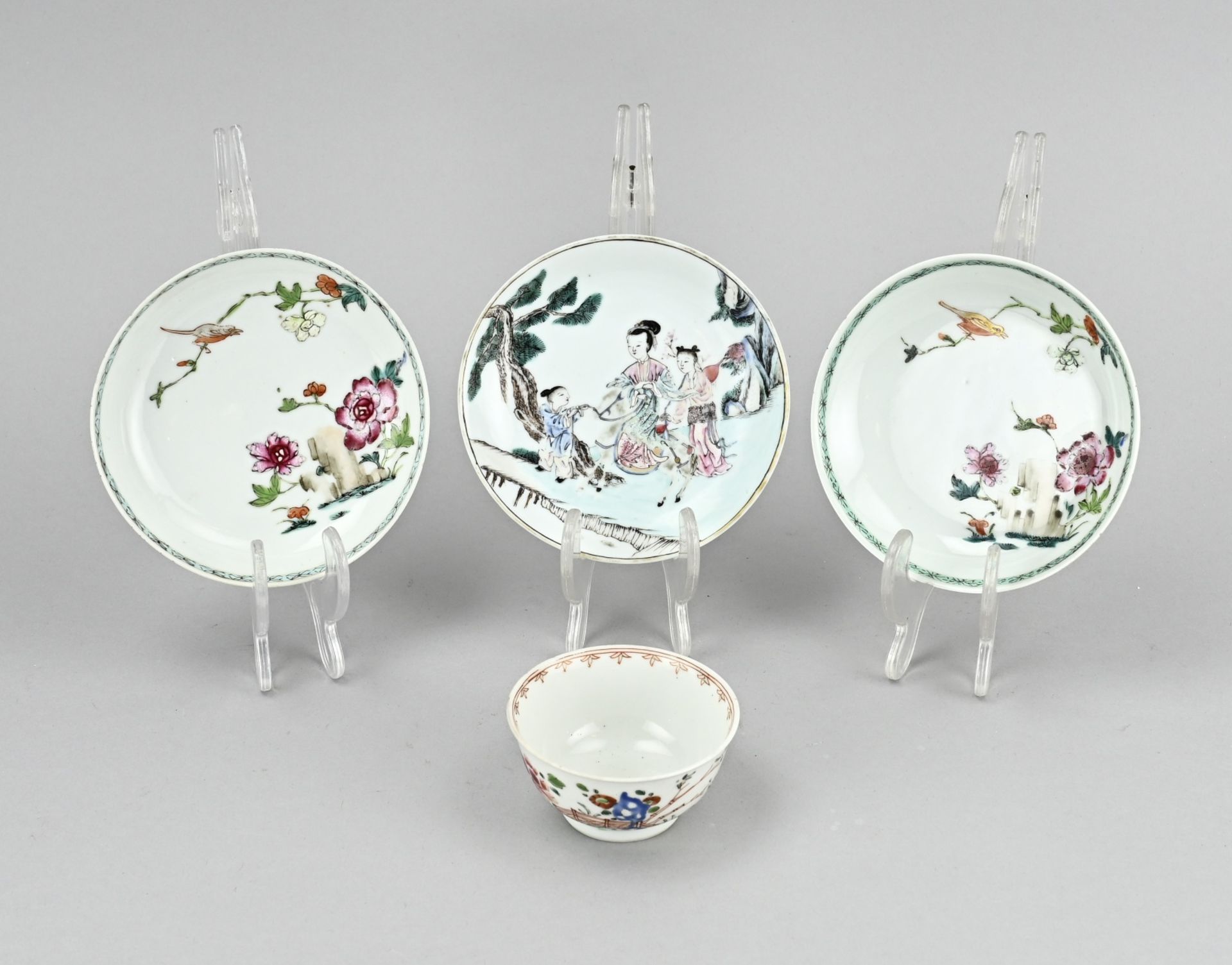 Four parts Chinese porcelain