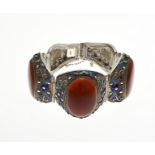 Chinese agate bracelet