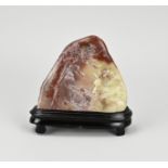 Soapstone object + pedestal