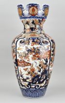 Large Japanese Imari vase, H 62.5 cm.