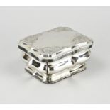 Silver cookie box