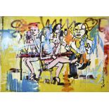 Peter Klashorst, Bar with figures