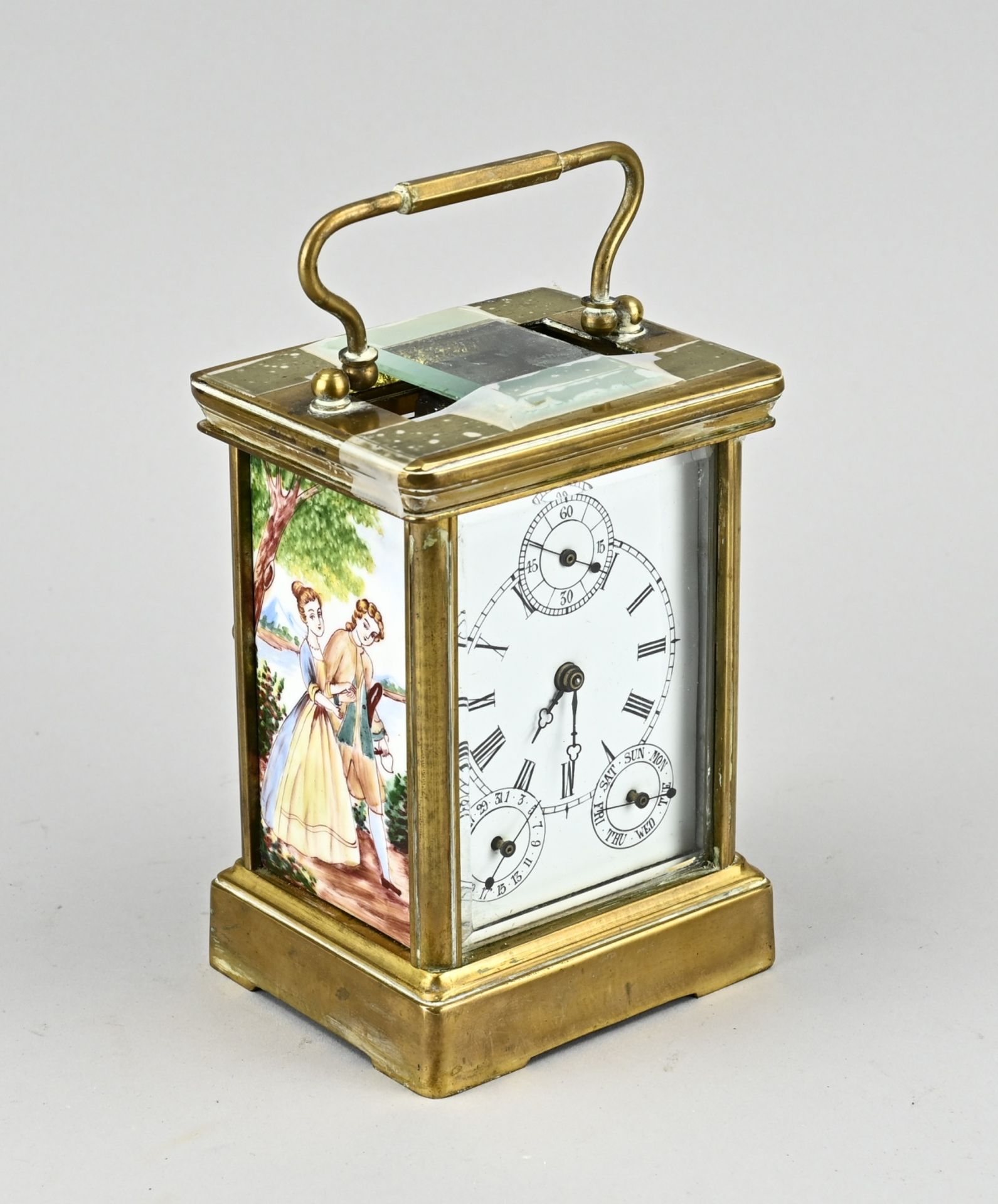 French travel alarm clock