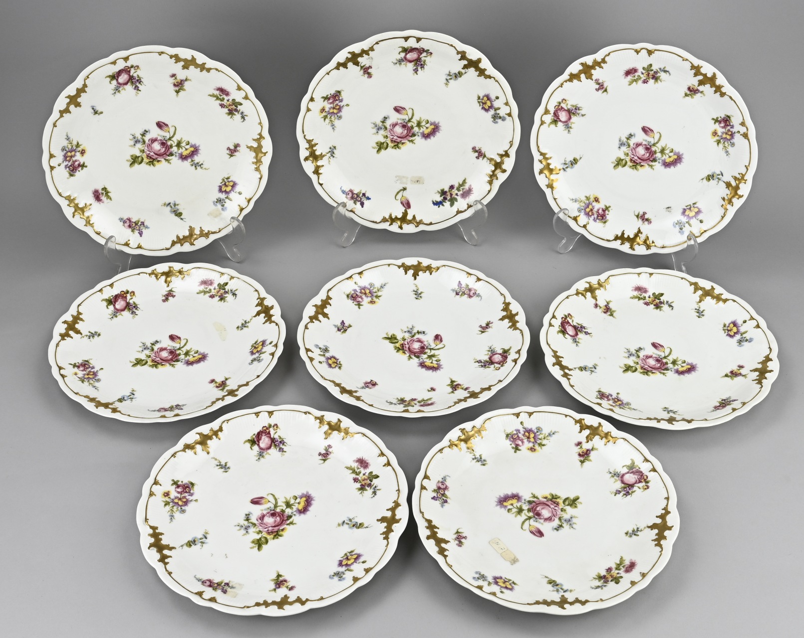 Lot Limoges plates (8x)