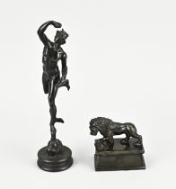 2x 19th Century bronze