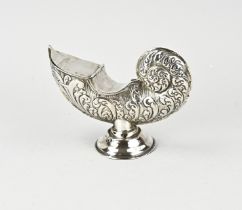 Silver incense boat