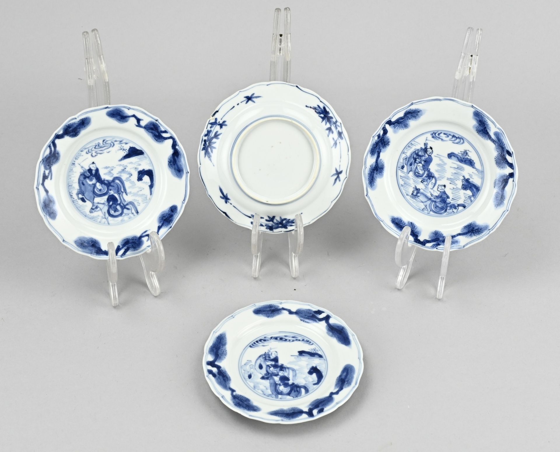 Set of Chinese plates (4x)