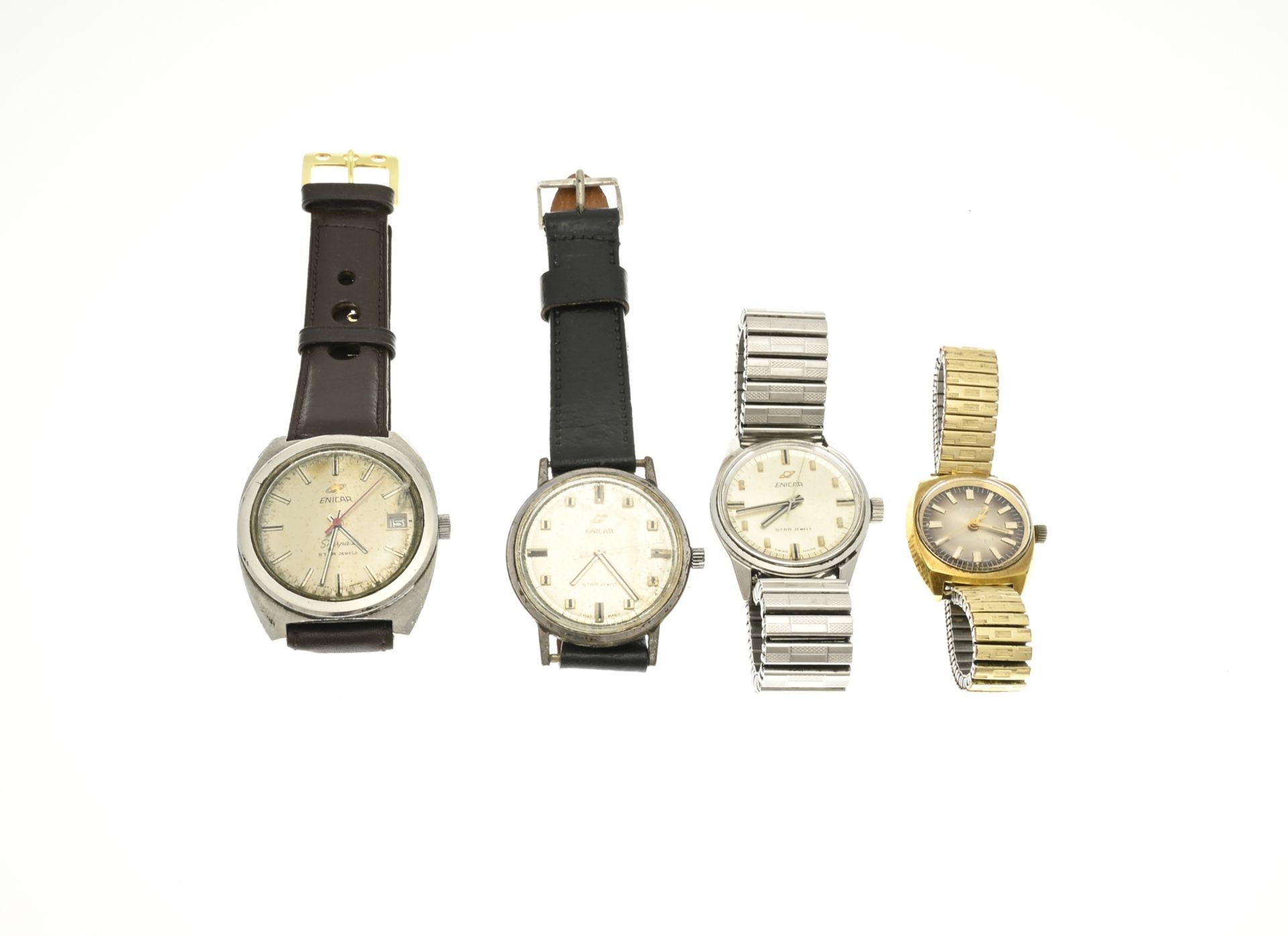 4 Enicar watches