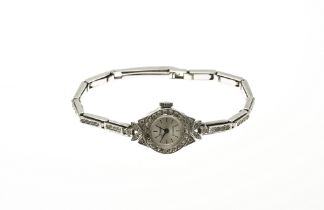 Silver watch zirconias