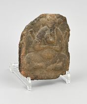 Fragment from sandstone (Indian)