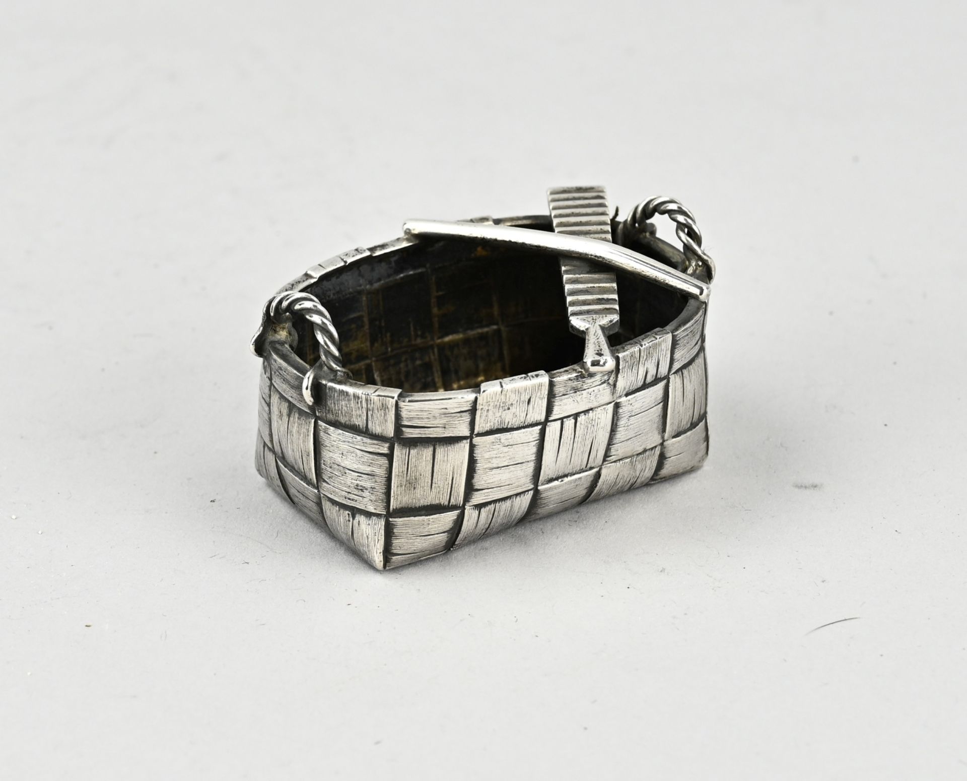 Silver Russian basket