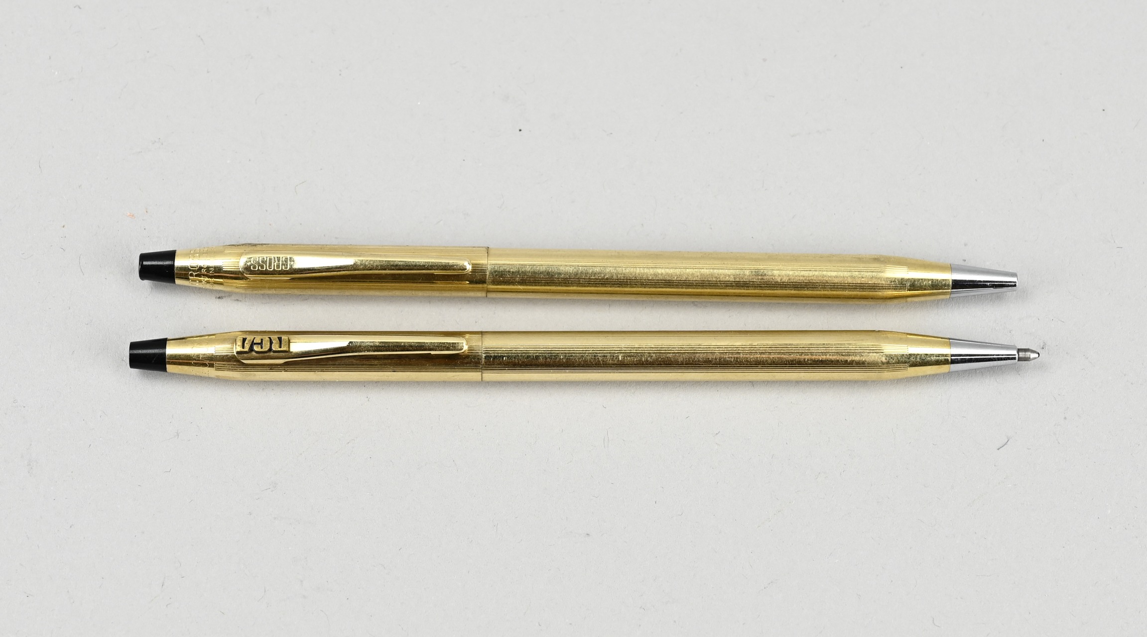 2 Gold plated pens