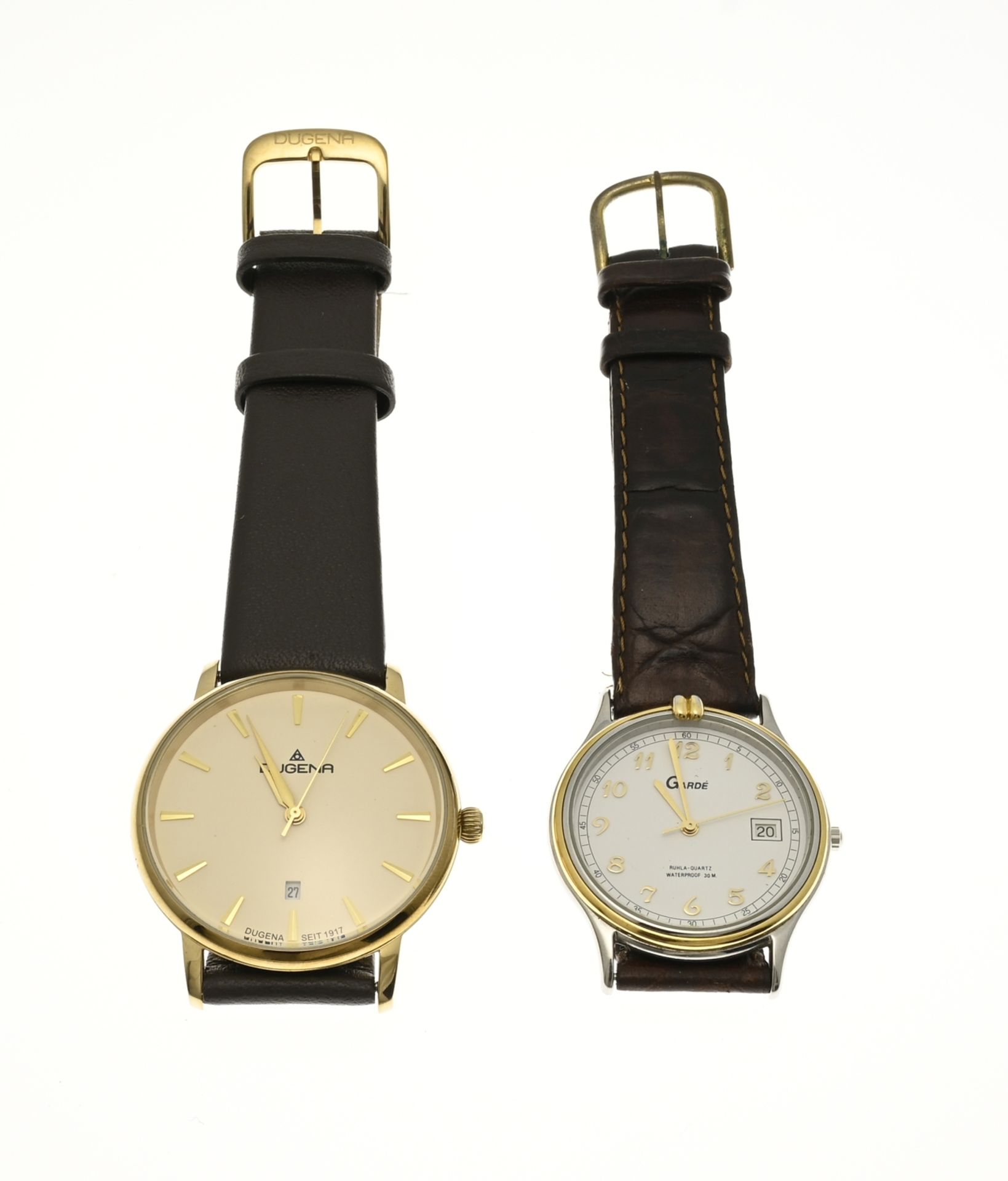 2 Watches, Dugena/Garde