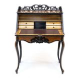 Antique Dutch ladies' desk, 1860