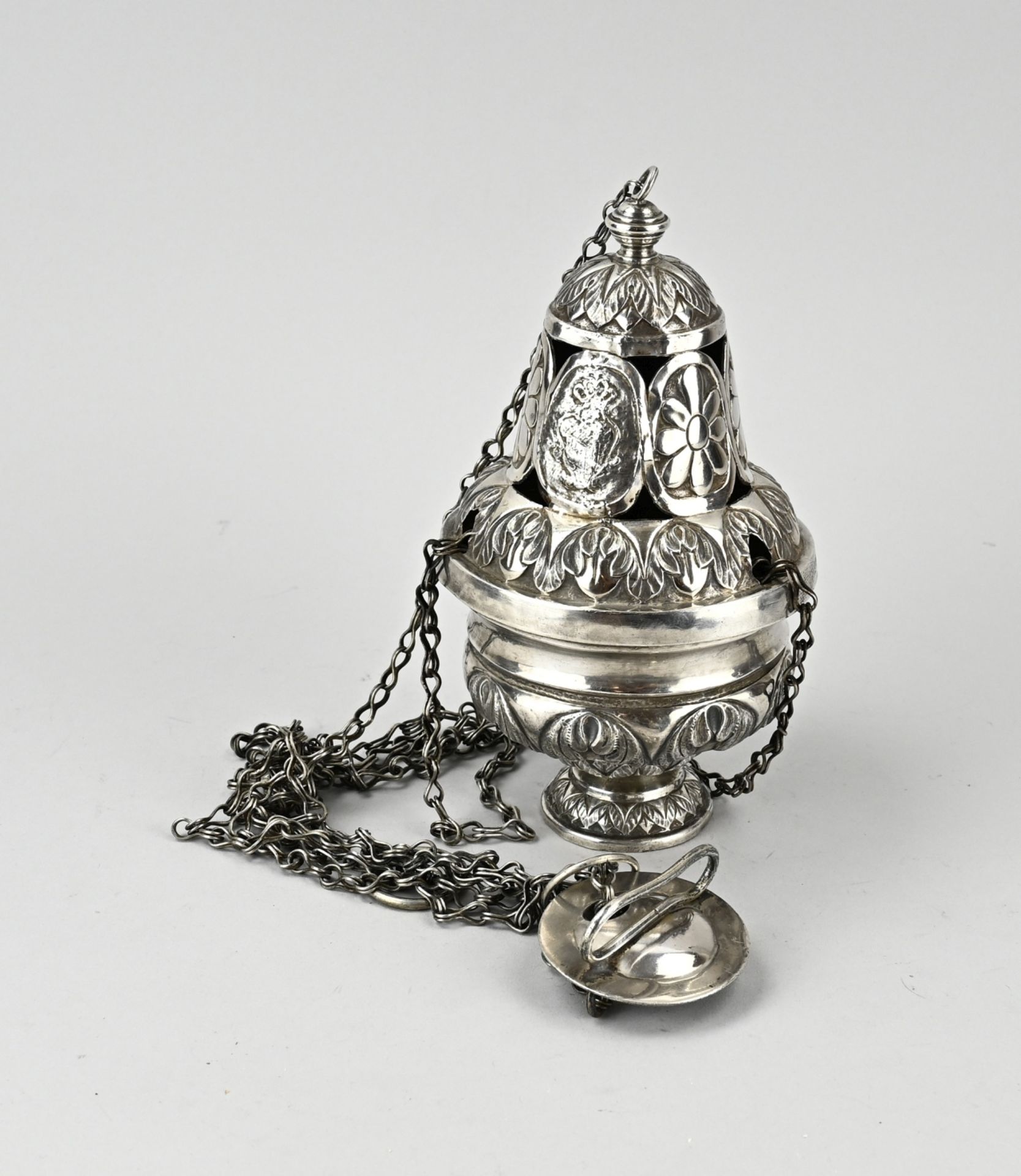 Silver censer