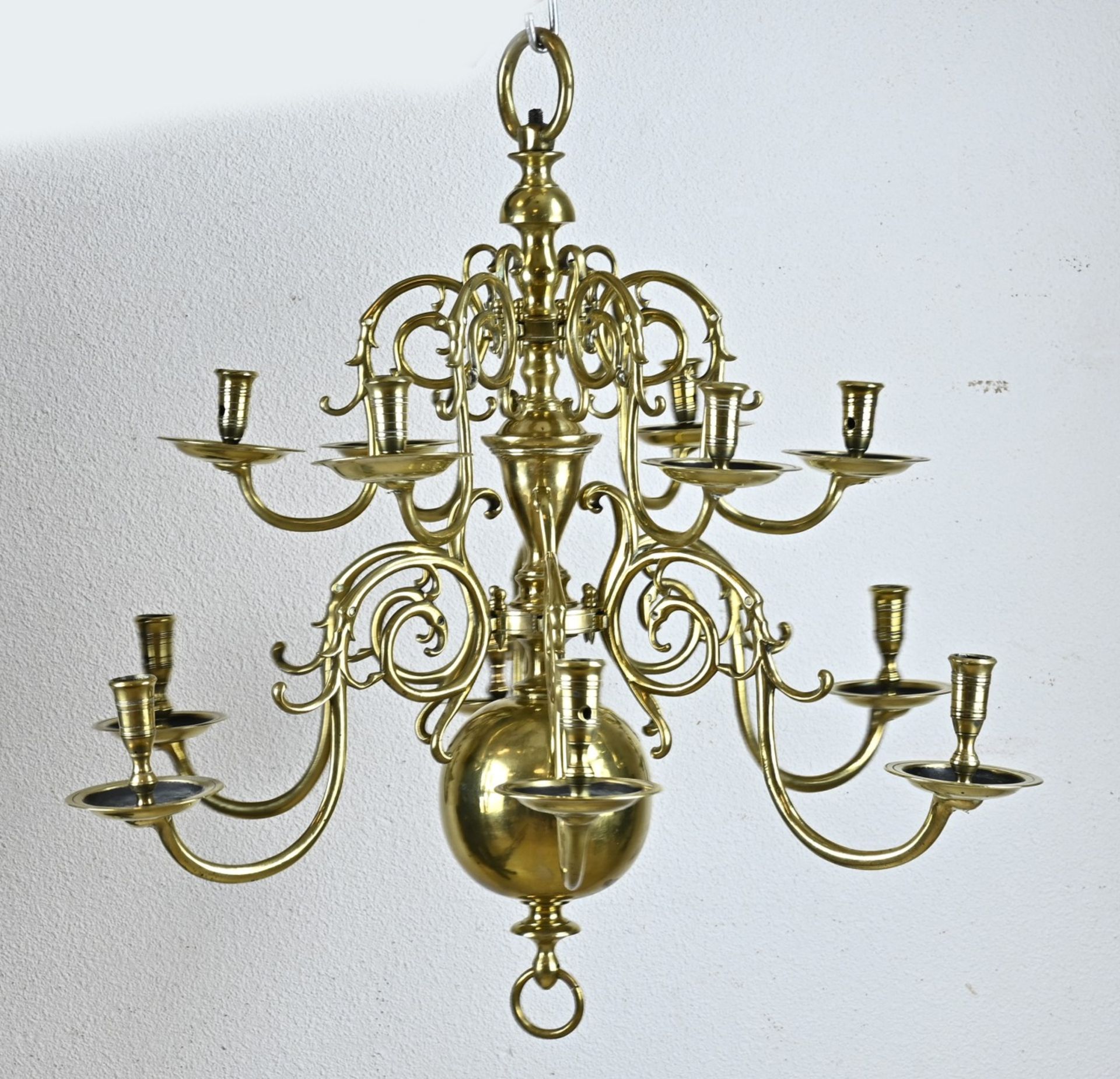 Bronze chandelier Ã˜ 65 cm.