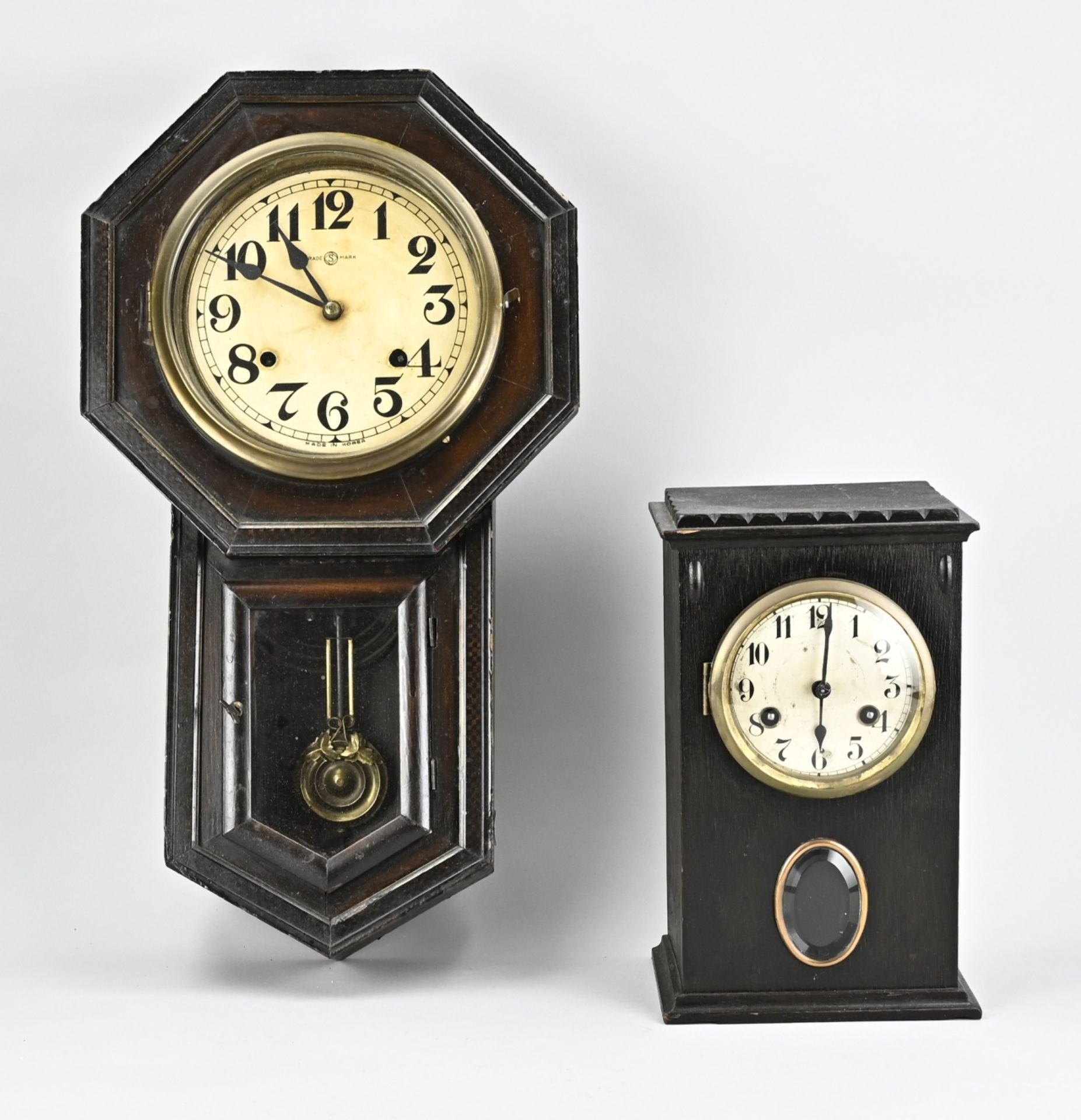 Table clock + hanging regulator - Image 2 of 2