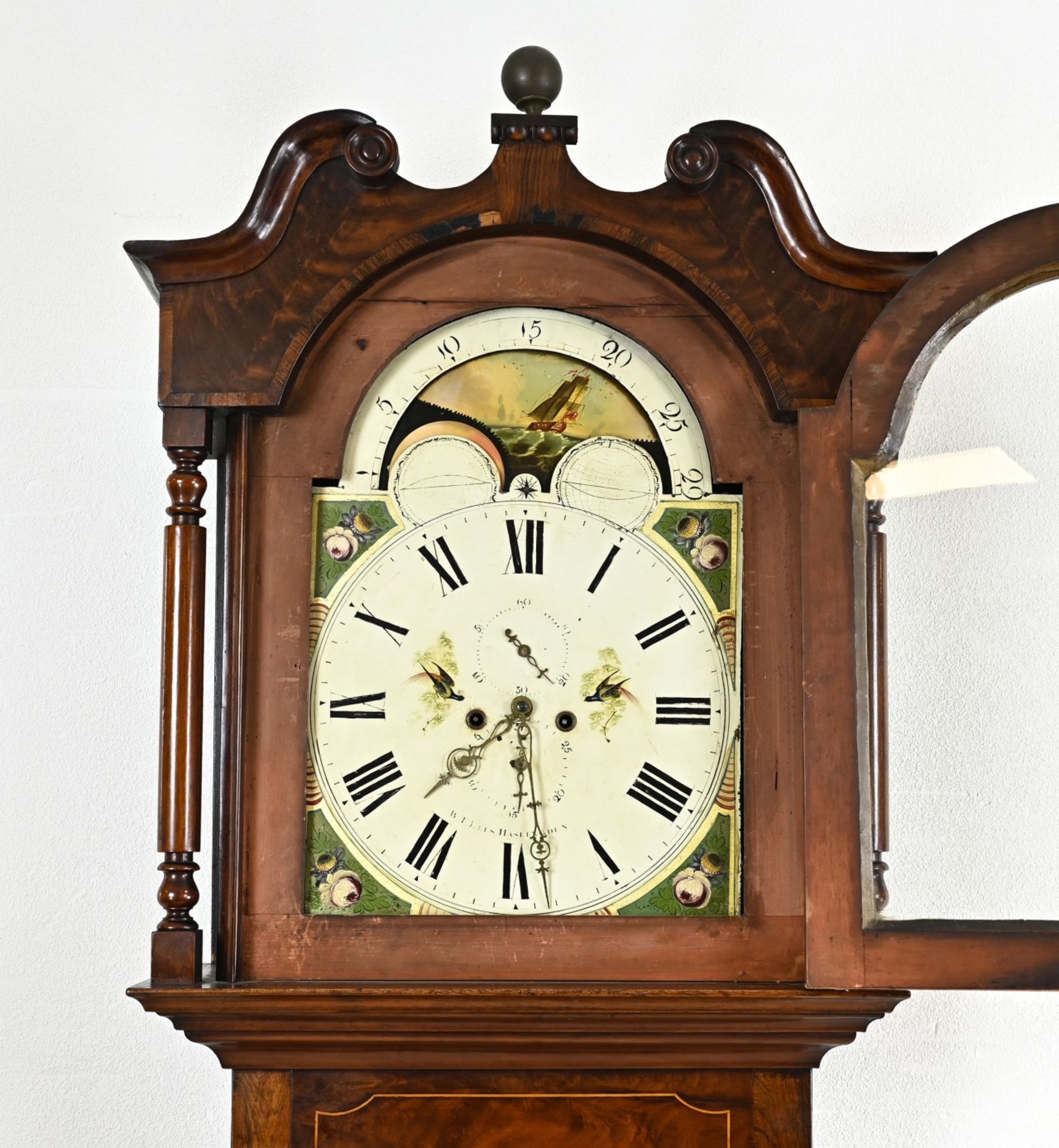 English grandfather clock - Image 2 of 2