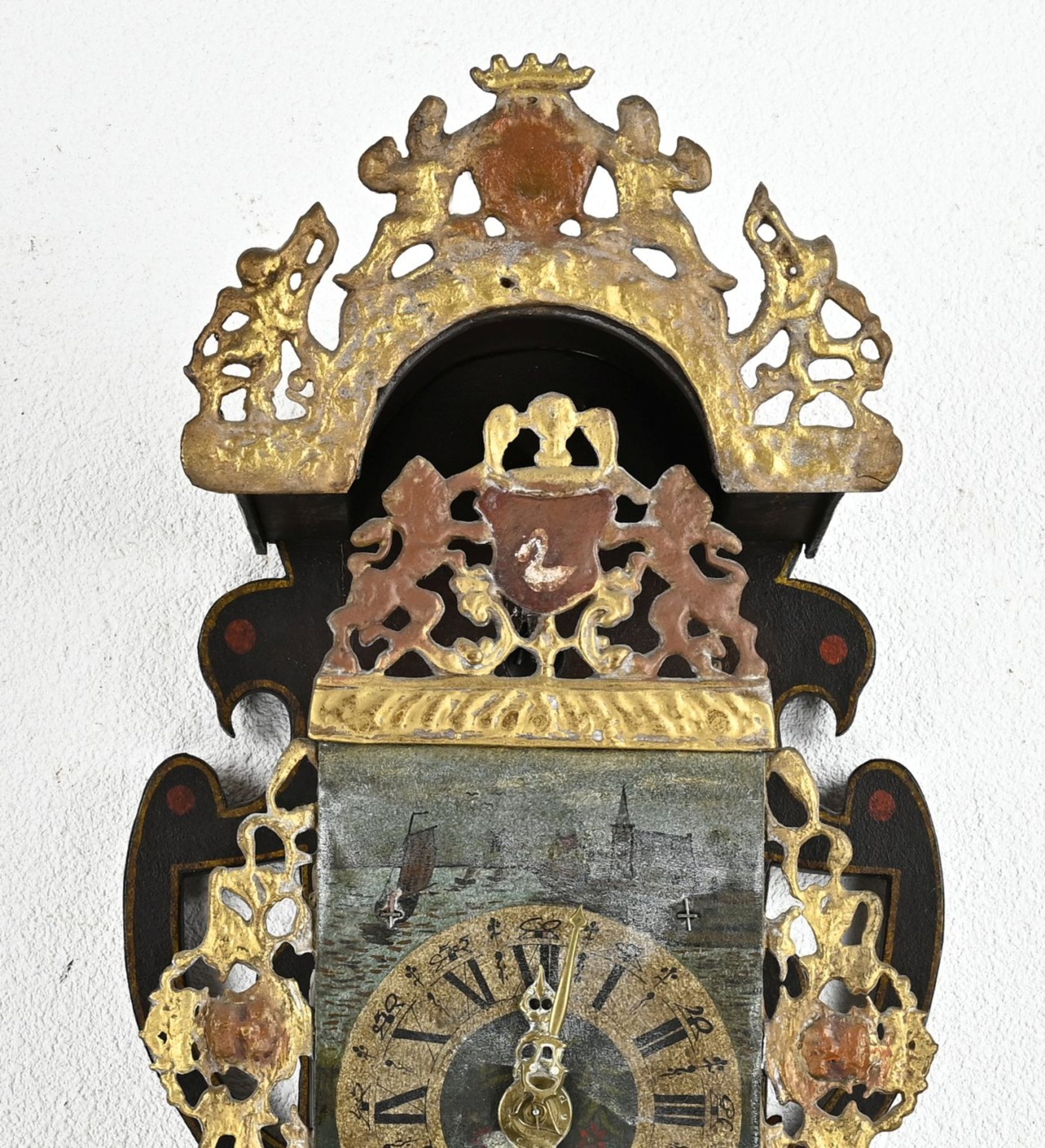 Frisian chair clock - Image 2 of 2