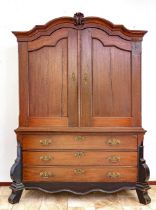 Oak cabinet