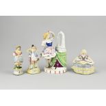 Lot of porcelain figures (4x)