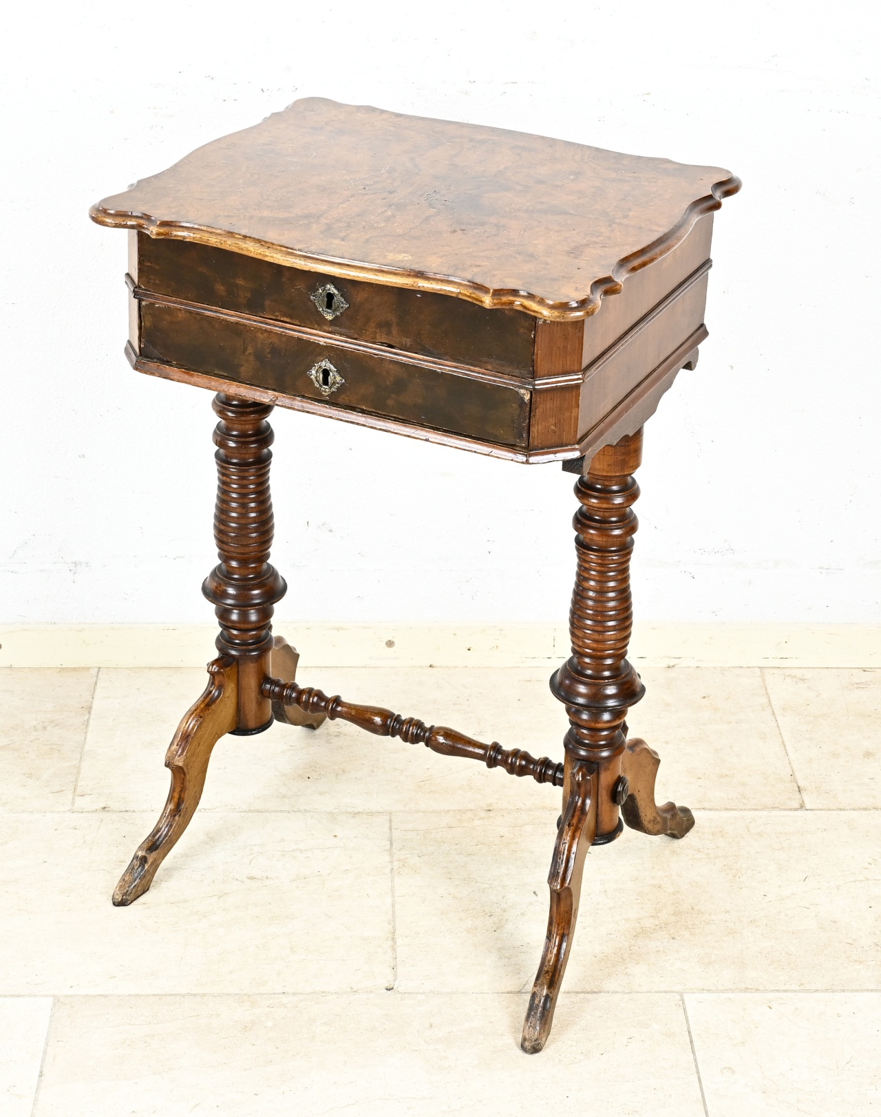 Sewing table, 1860