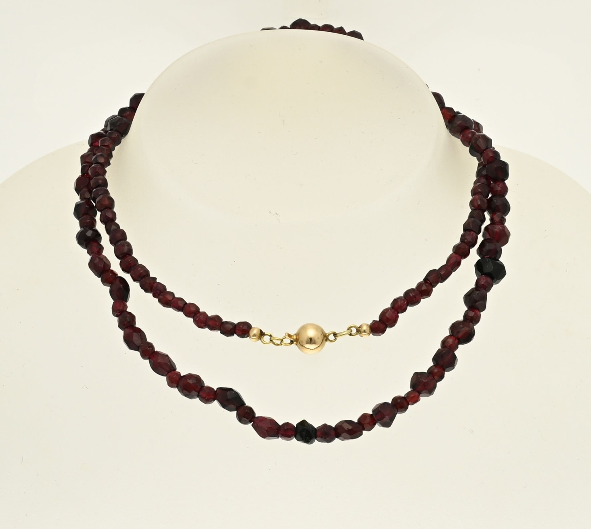 Garnet necklace