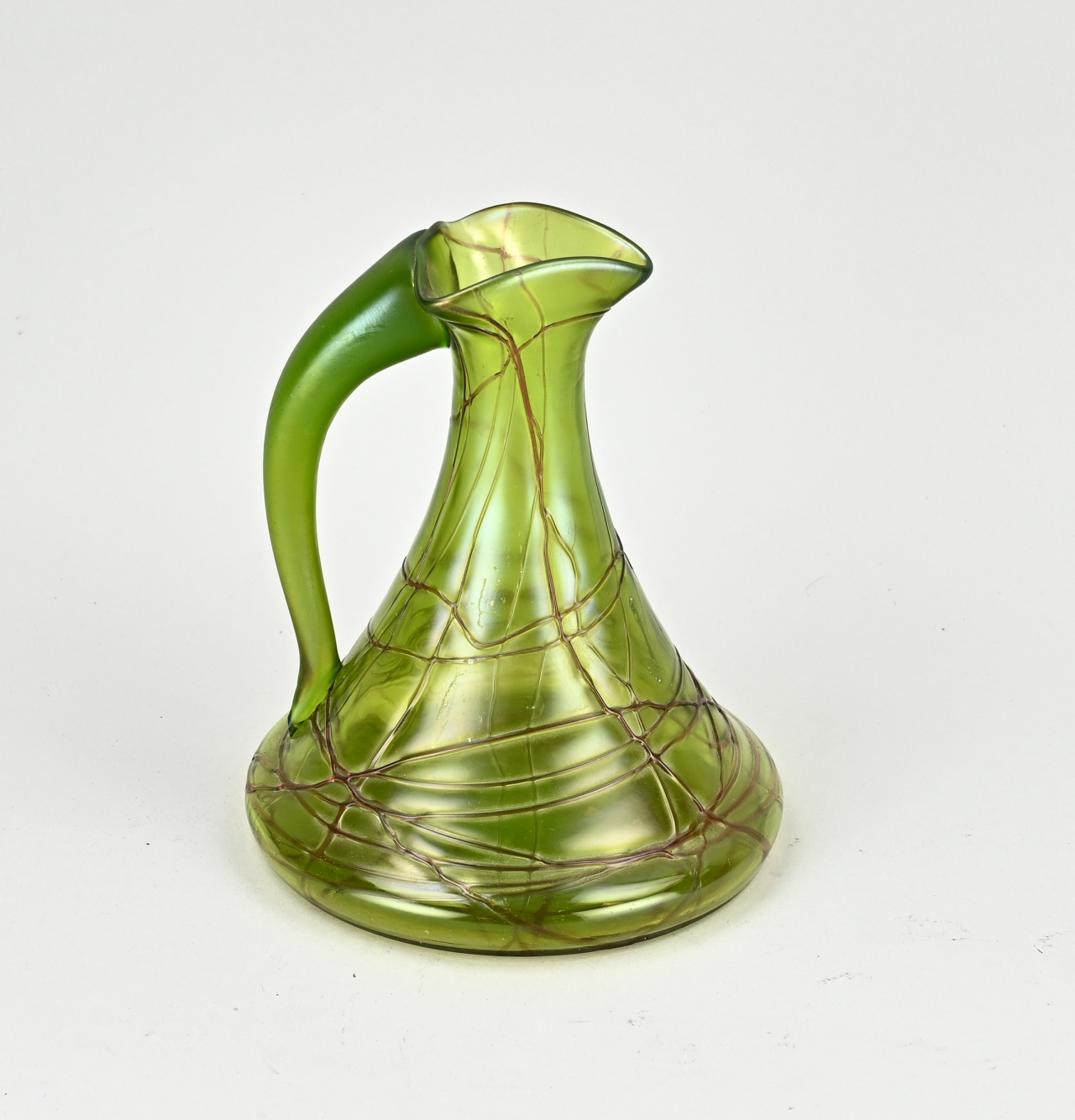 Glass pouring carafe - Image 2 of 2