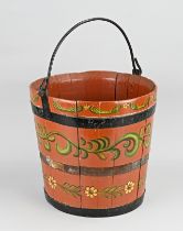 Painted bucket