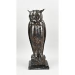 Bronze statue, Owl