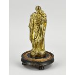 Gilded bronze saint