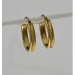 Gold earrings