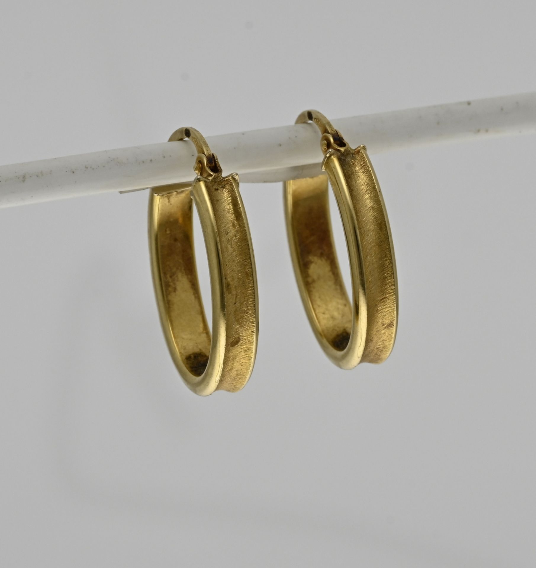 Gold earrings