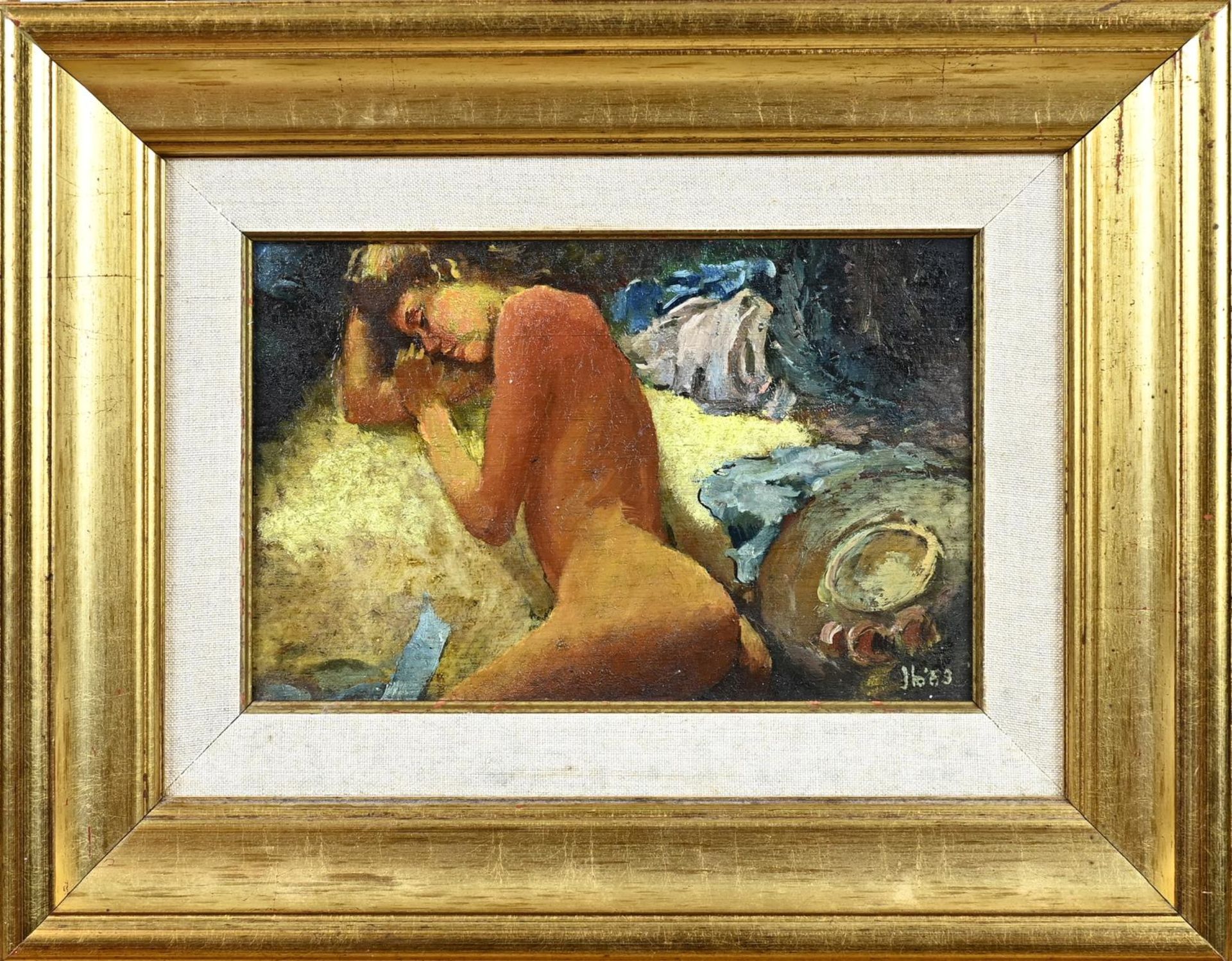 Jan Bazuin, Reclining female nude