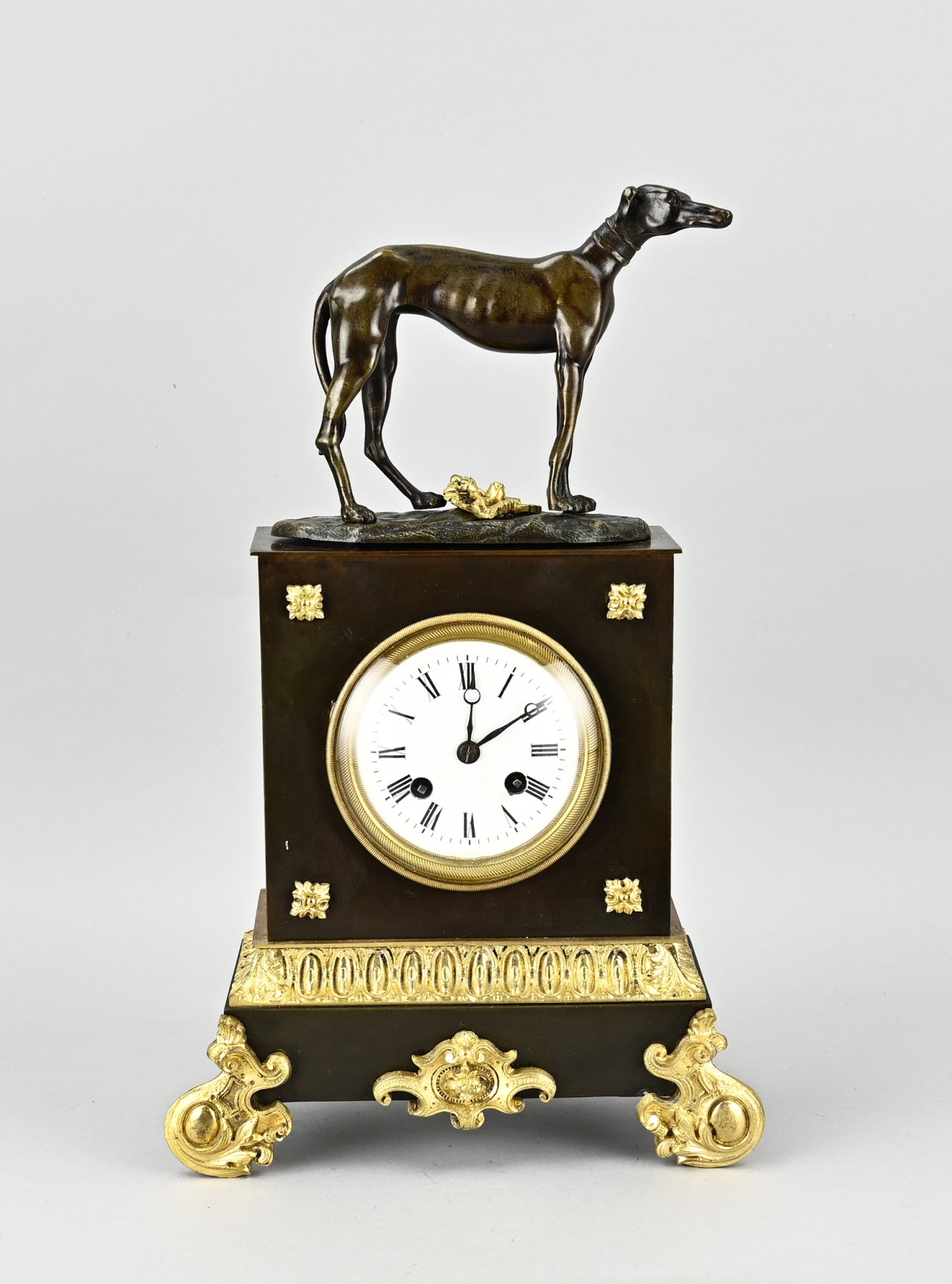 French Charles Dix mantel clock