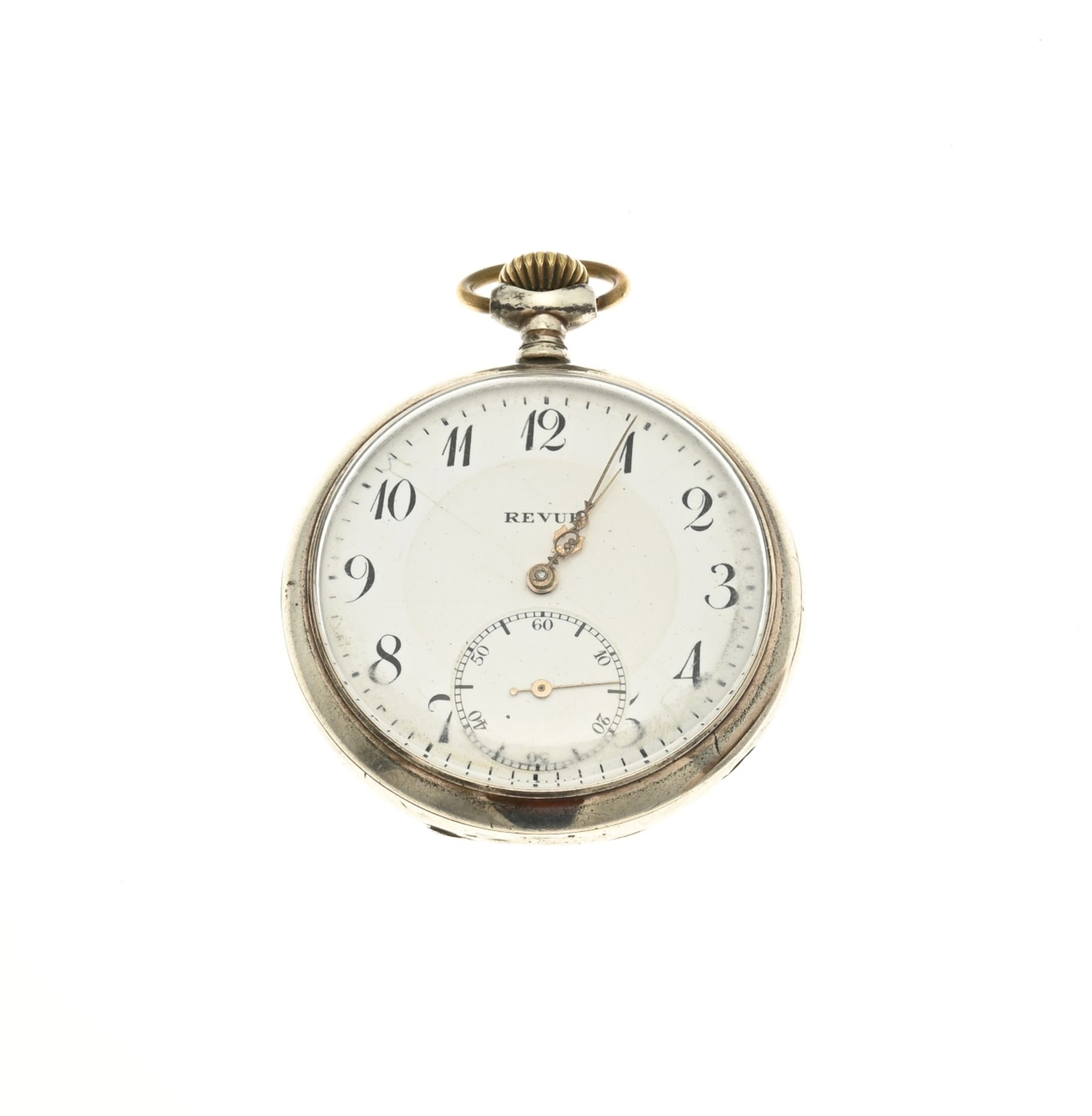 Silver pocket watch