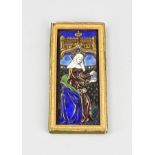 Rare enamel plaque (religious)