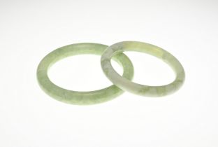 2 Jade bracelets, Burma