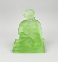 Glass figure, Lady