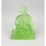 Glass figure, Lady