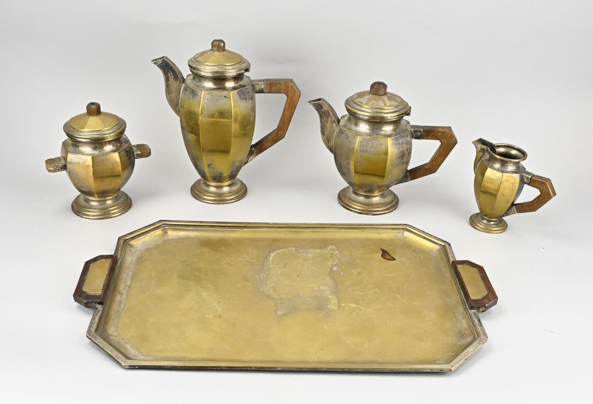 Art Deco tableware (brass)