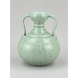 Chinese celadon vase, H 24.5 cm.